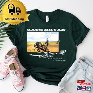 Zach Bryan Shirt Burn Tour Boho T-Shirt Classic Unisex